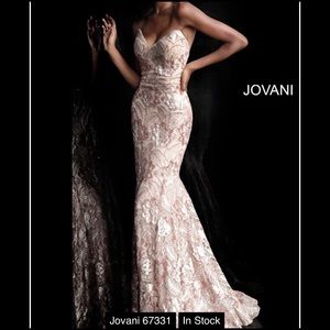 JOVANI PROM DRESS:Worn Once/Size:4